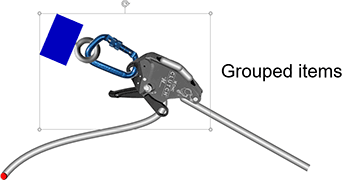 Grouping items
